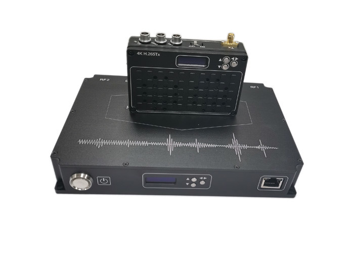 Τηλεοπτικός κηφήνας H.265 4K SDI χαρτογράφησης συσκευών αποστολής σημάτων HEVC COFDM